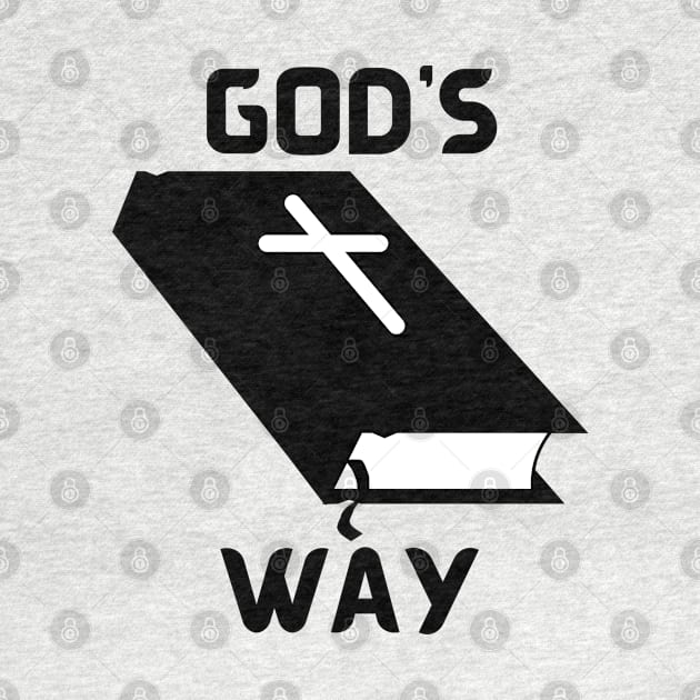 God's Way Religious Bible by Claudia Williams Apparel